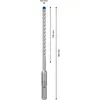 Hammerbohrer Expert SDS-7X D.6mm Arbeits-L.100mm L.165mm Produktbild-Vorschau 3
