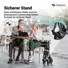 Helavo Reiserollator faltbar und leicht mit Sitz für Produktbild-Vorschau 2