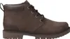 A side view of a brown leather boot. Produktbild-Vorschau