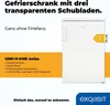 Exquisit Gefrierschrank GS81-H-010E weiss | Nutzinhalt: 85 Produktbild-Vorschau 2