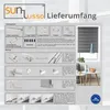 Deco4Me Doppelrollo Klemmfix ohne Bohren – Duo Rollo mit Produktbild-Vorschau 5