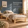 Homestyle4u Holzbett 90x200 mit Lattenrost Palettenbett Produktbild-Vorschau 11