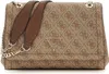 GUESS Damen Schultertasche Noelle Latte Logo/Brown : Produktbild-Vorschau 13
