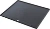 A black cast iron grill plate is shown from a slightly elevated angle against a white background. Podgląd zdjęcia produktu