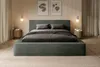 A bedroom scene featuring a bed. Produktbild-Vorschau