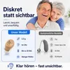 Wiederaufladbarer Hörverstärker im Ohr‑Design, tragbare Produktbild-Vorschau 6