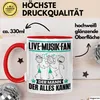 Live-Musik-Fan Tasse Geschenk für Live-Musik-Fan Der Mann Produktbild-Vorschau 3