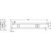 HEWI 900.50.12460 DC SK-Griff Duo (A), re, 850, WC-Spül Produktbild-Vorschau 2