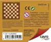 Cayro Schachbrett Aus Holz 33x33 Cm Braun  Kinder Braun One Produktbild-Vorschau 3