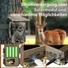 Wildkamera Wildtierkamera 4K 48P WLAN Solar Wildkamera mit Produktbild-Vorschau 6