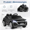 COSTWAY 12V Kinder Elektroauto Audi SQ8, 3-Gang Produktbild-Vorschau 7