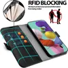 Custodia per cellulare per Samsung Galaxy A51 cover flip Anteprima dell’immagine prodotto 4