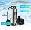 VEVOR Schmutzwasserpumpe mit var, Schwimmerschalter Produktbild-Vorschau 4