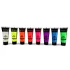 A set of eight acrylic paint tubes in various neon colors, arranged in a row against a white background. Náhľad obrázku produktu