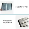 Kniha pre zberateľov mincí, 300 vreciek, priehľadný PVC Náhľad obrázku produktu 6