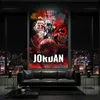 Basketballlegende Jordan dynamischer Collage Wandbild Produktbild-Vorschau 3