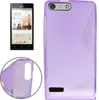 Handy Hülle Schutztasche für Huawei Ascend P7 mini Violett Produktbild-Vorschau 1