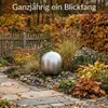 Kugelbrunnen aus matt gebürstetem Edelstahl D: 38 cm – Produktbild-Vorschau 5