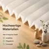 Plissee Klemmfix ohne Bohren 65x120cm Weiß Produktbild-Vorschau 4