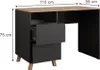 Schminktisch Vicco Karen Anthrazit/Artisan 110 cm mit Produktbild-Vorschau 2