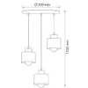 MasterLED Pendelleuchte – Ø12cm Schirm 3-flammig  – Produktbild-Vorschau 5