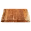 A wooden tabletop with a live edge, presented on a white background. Náhled obrázku produktu