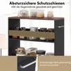 COSTWAY Nischenwagen 20cm breit, 4 Etagen Küchenwagen Produktbild-Vorschau 7
