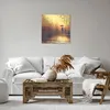 Bild auf Leinwand - Leinwandbild - Frau Regen - 50x50cm - Produktbild-Vorschau 6