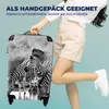 MuchoWow® Koffer Handgepäck Trolley Rollkoffer Kleine Produktbild-Vorschau 4