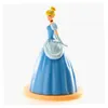 Cinderella-Kuchendeko Figur blau 8cm - Einheitsgröße Produktbild-Vorschau 2