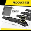 CCLIFE 4 Stück Cuttermesser Set 18mm mit 20 Ersatzklingen Produktbild-Vorschau 2