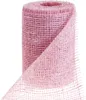 Tischläufer Jute hellrosa 15cm x 10 m Produktbild-Vorschau 2