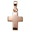 JOBO Anhänger Kreuz 925 Sterling Silber rotvergoldet Produktbild-Vorschau 2
