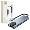 Tech-Protect V3-Hub Adaptér 5V1 Šedý Náhľad obrázku produktu 8