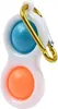2-Fach Simple Dimple Fidget Toy Schlüsselanhänger - Produktbild-Vorschau 5
