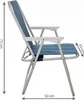Trizand 23558 Klappsessel Bergamo blau Produktbild-Vorschau 3