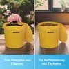 BenBow Seau avec couvercle et poignée métallique 20L Voir les images du produit 3