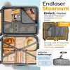 KESSER® Set da viaggio composto da 3 valigie rigide, taglie Anteprima dell’immagine prodotto 8