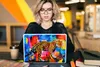 MuchoWow® Laptop Aufkleber Sticker Cover Malerei - Panther Produktbild-Vorschau 5