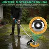 1380W Akku Rasentrimmer mit 2×4.0Ah Akku 18V, 18800 RPM Produktbild-Vorschau 2