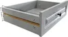 Graues Multifunktionales Sideboard 116x40x82cm MDF Lackiert Produktbild-Vorschau 7