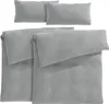 Pure Label Musselin Bettwäsche 155x220 4 teilig bestehend Produktbild-Vorschau 1