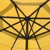 Sonnenschirm Meran Pro, Gastronomie Marktschirm mit Volant Produktbild-Vorschau 3