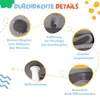 moovkee Babybadewanne mit Gestell 80cm Dunkel Grau Faltbar Produktbild-Vorschau 5
