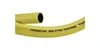 A yellow hose with black interior, coiled and presented against a white background. Voir les images du produit