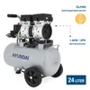 HYUNDAI Silent Kompressor SAC15024 SET (Druckluftkompressor Produktbild-Vorschau 4