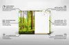 Wald in der Sonne – Leinwandbild Wandbild – 100x50 cm – Produktbild-Vorschau 6
