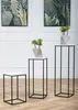 Howhomely Portafiori in metallo 60 cm bianco design moderno Anteprima dell’immagine prodotto 5