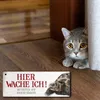 Metallschild mit Schildkröte Motiv und Spruch: Betreten auf Produktbild-Vorschau 5