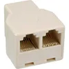 InLine Modular Verteiler, 1x RJ12 Buchse auf 2x RJ12 Produktbild-Vorschau 1